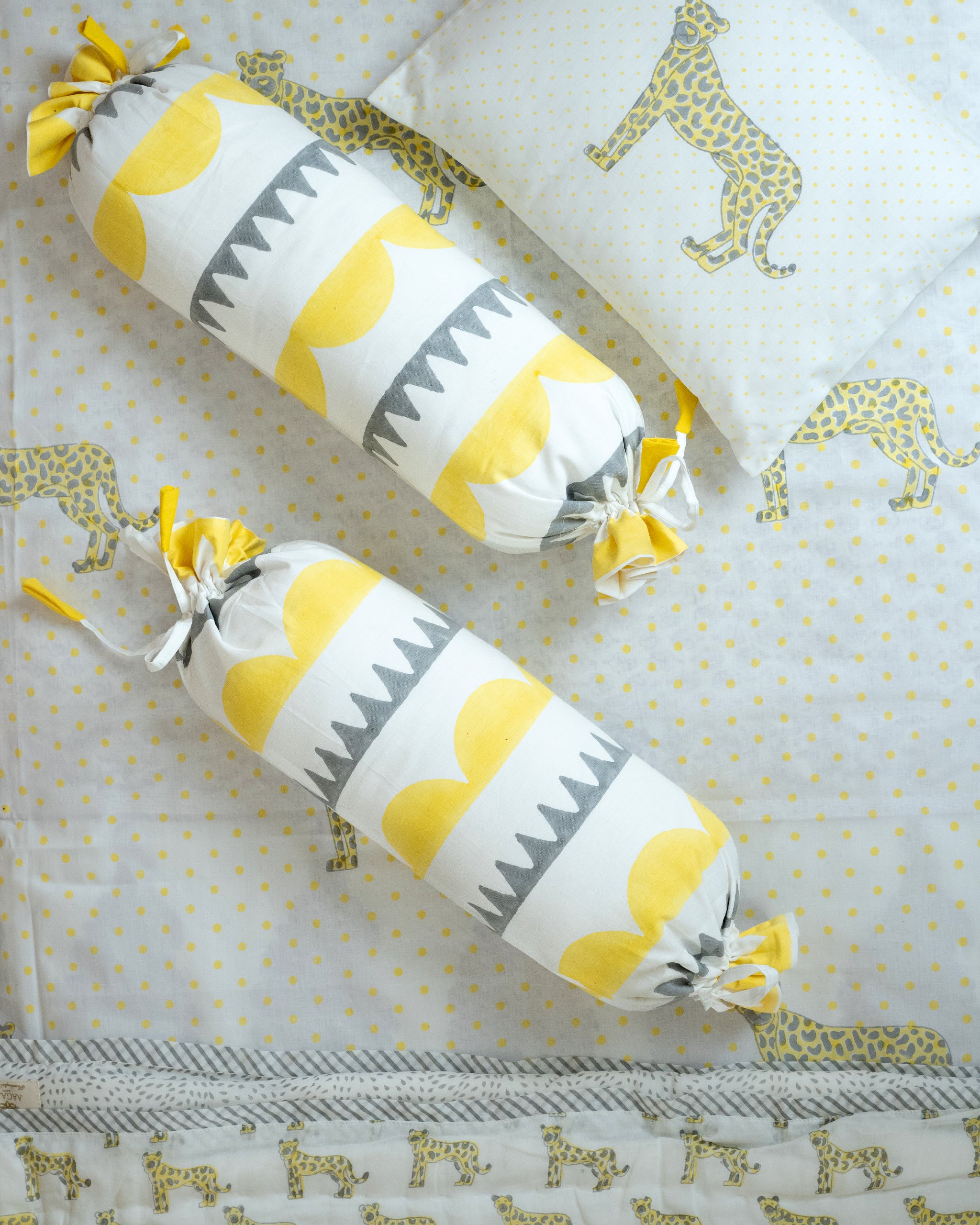 Safari Baghera Pillow & Bolster Set