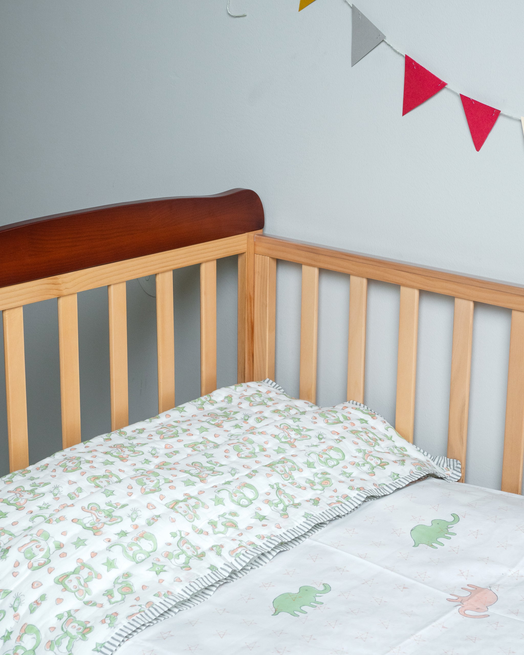 Tiny Elephant Chota Hathi Quilt