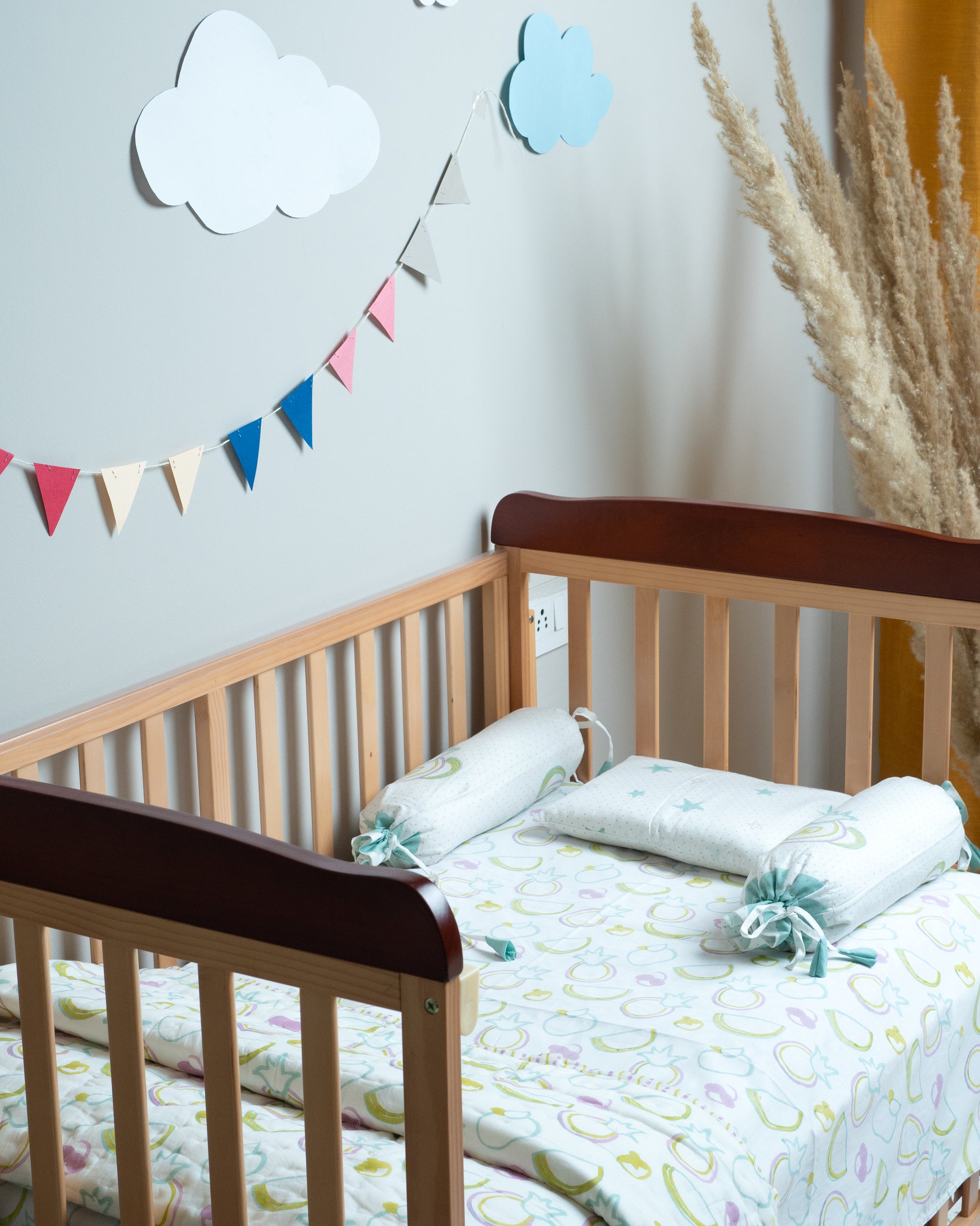 Harvest Fruit Print Quilt