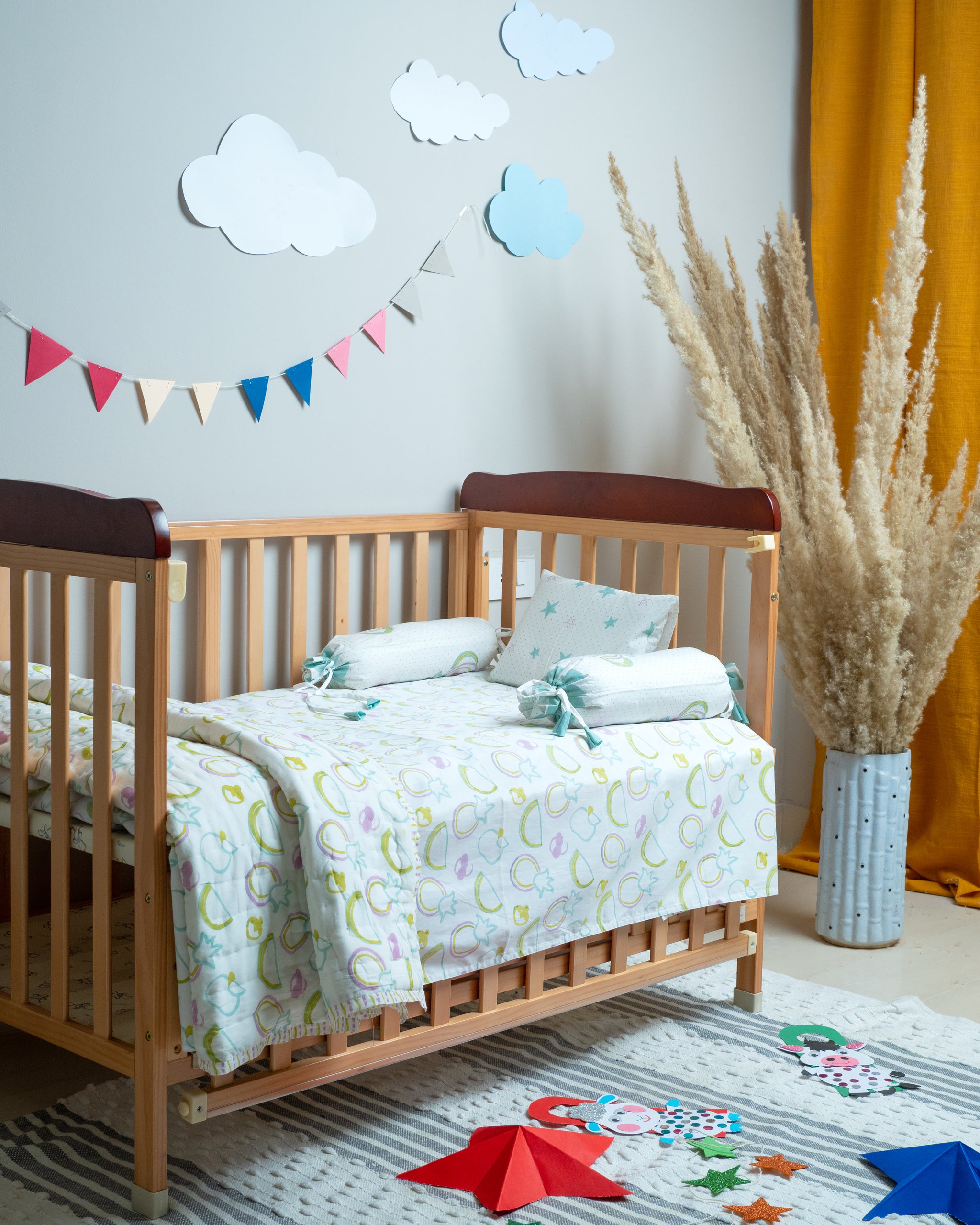 Harvest Fruit Print Quilt