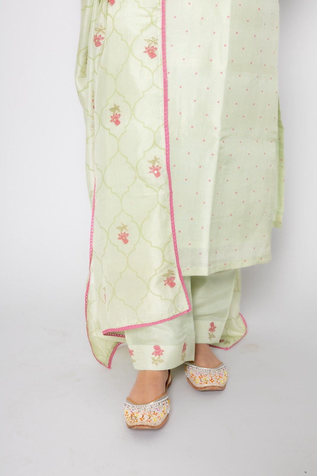 Noorani Silk Kurta Set
