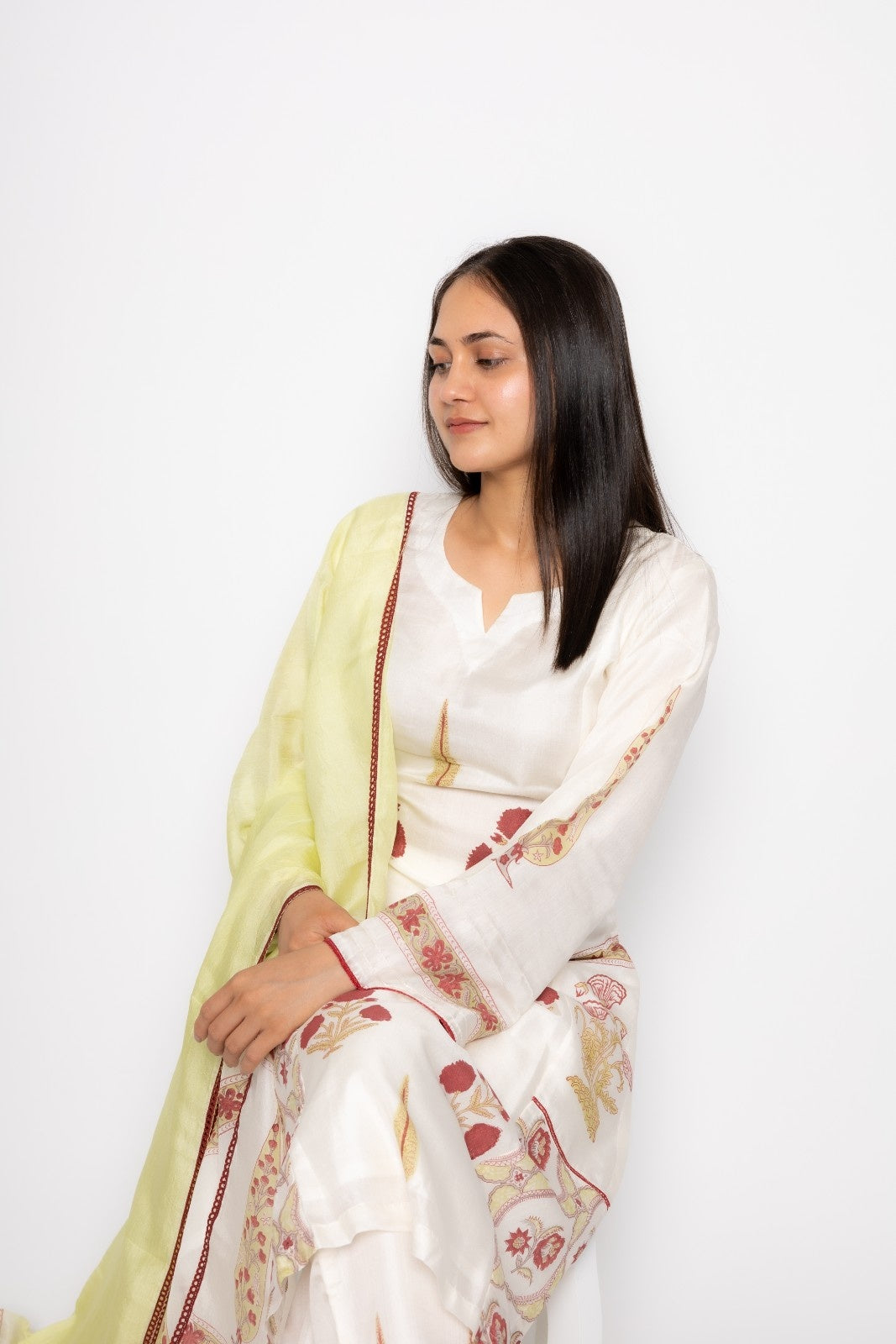 Meher Silk Kurta Set