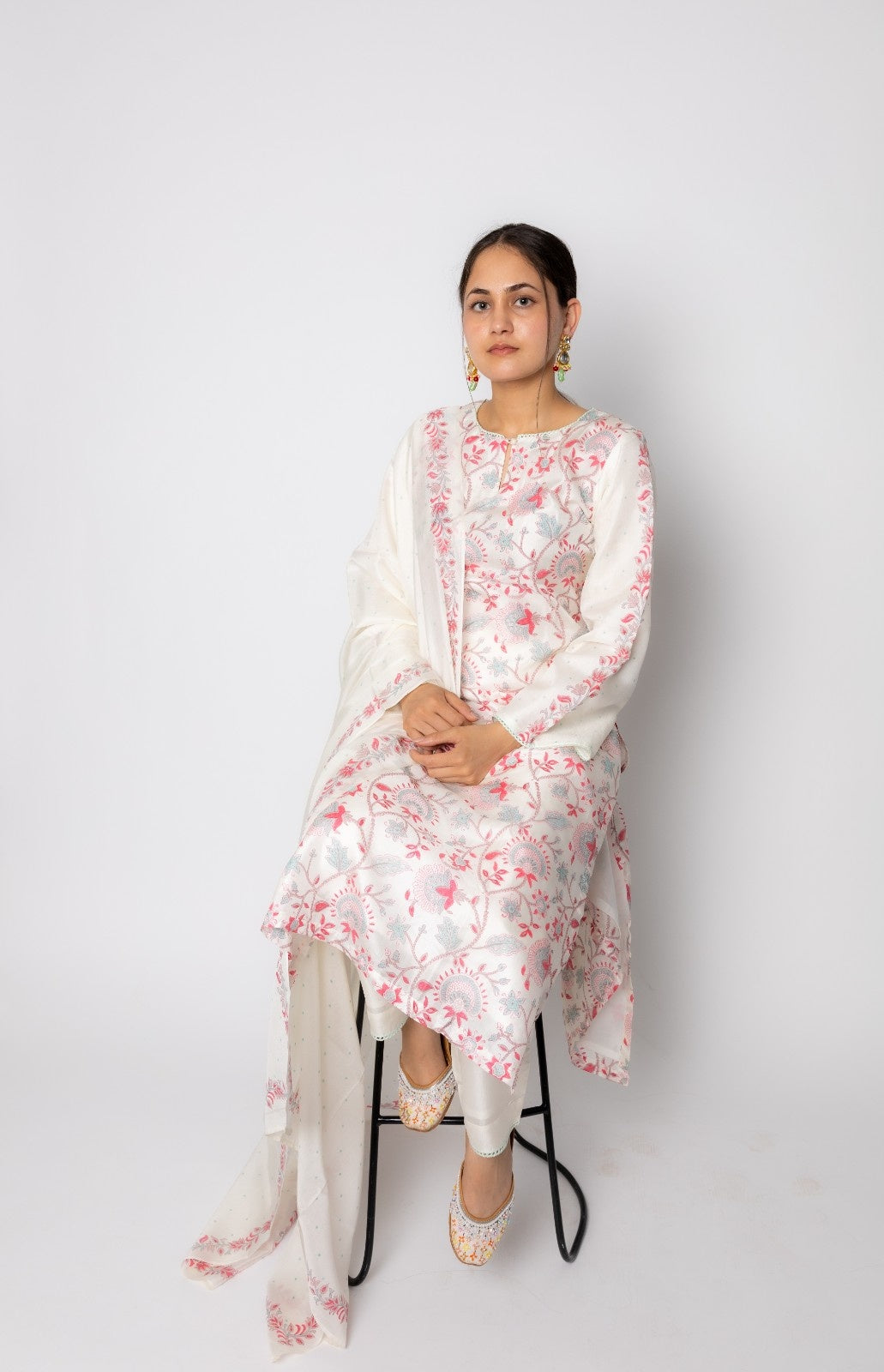 Zehra Silk Kurta Set