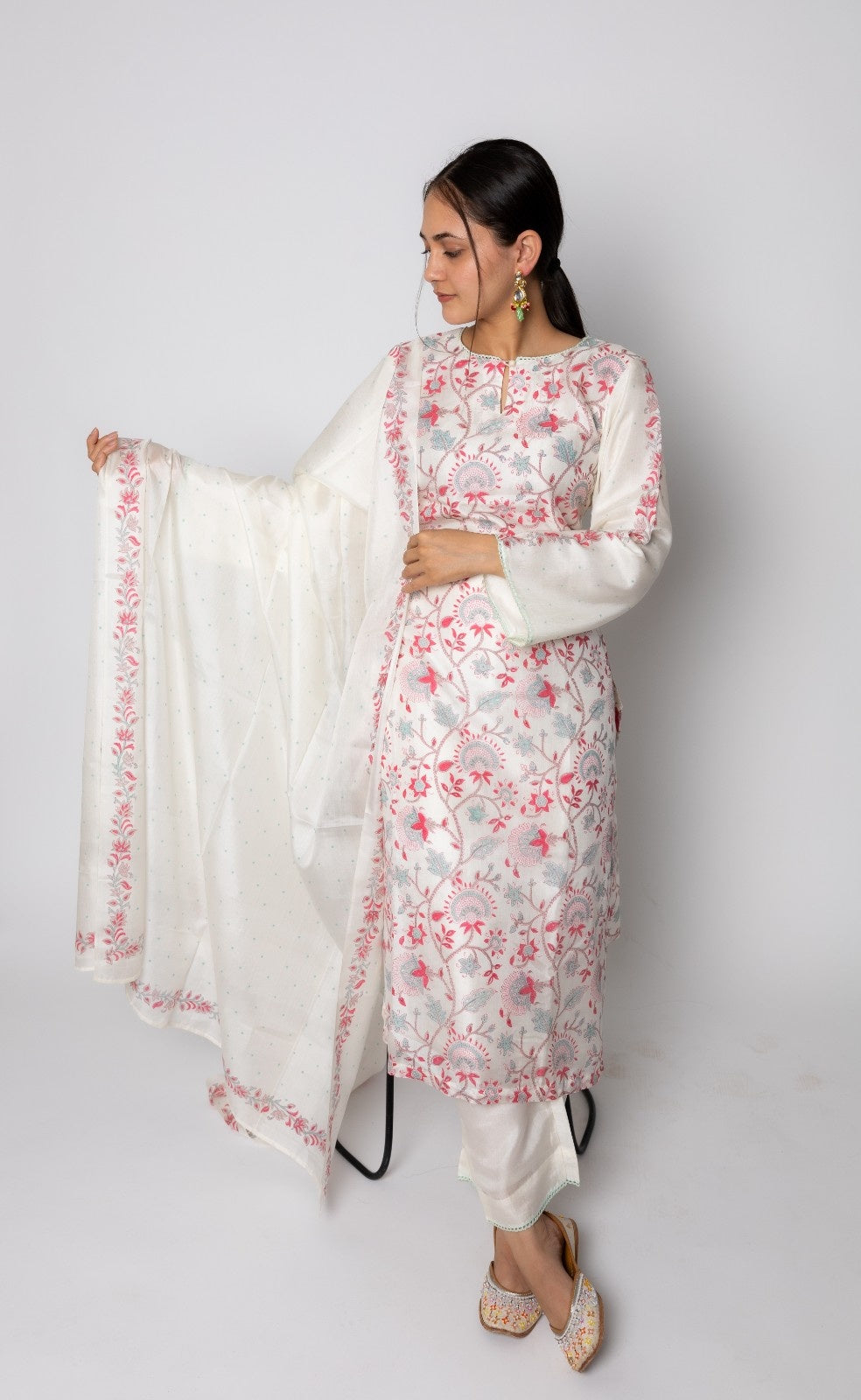 Zehra Silk Kurta Set