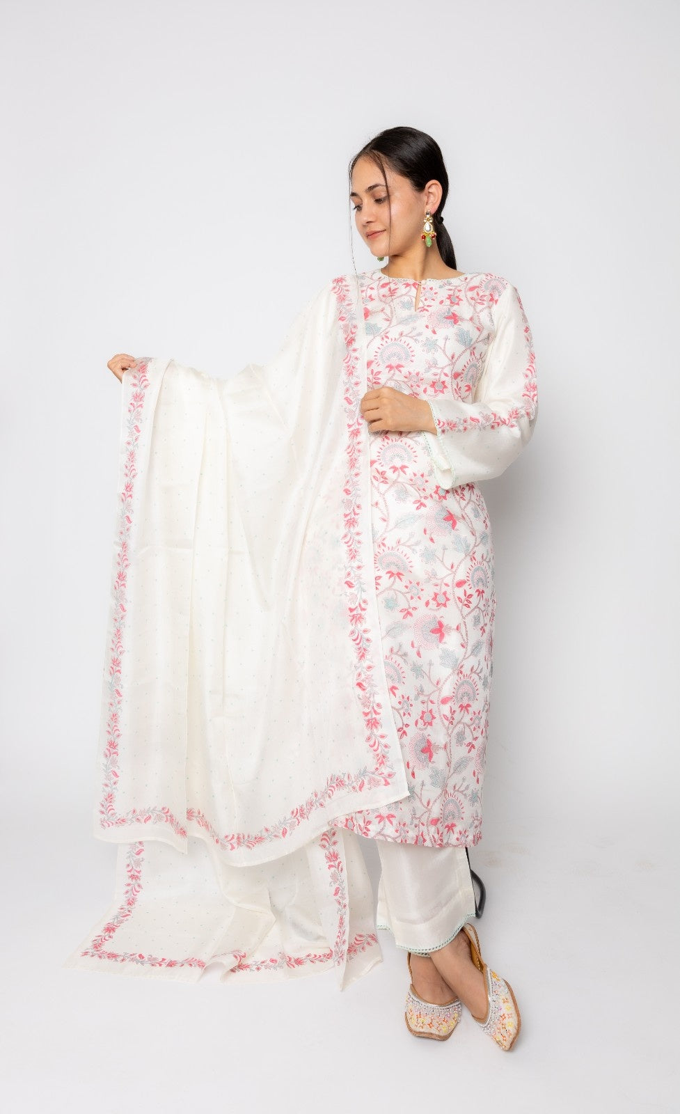 Zehra Silk Kurta Set