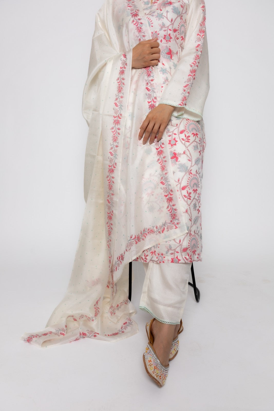 Zehra Silk Kurta Set