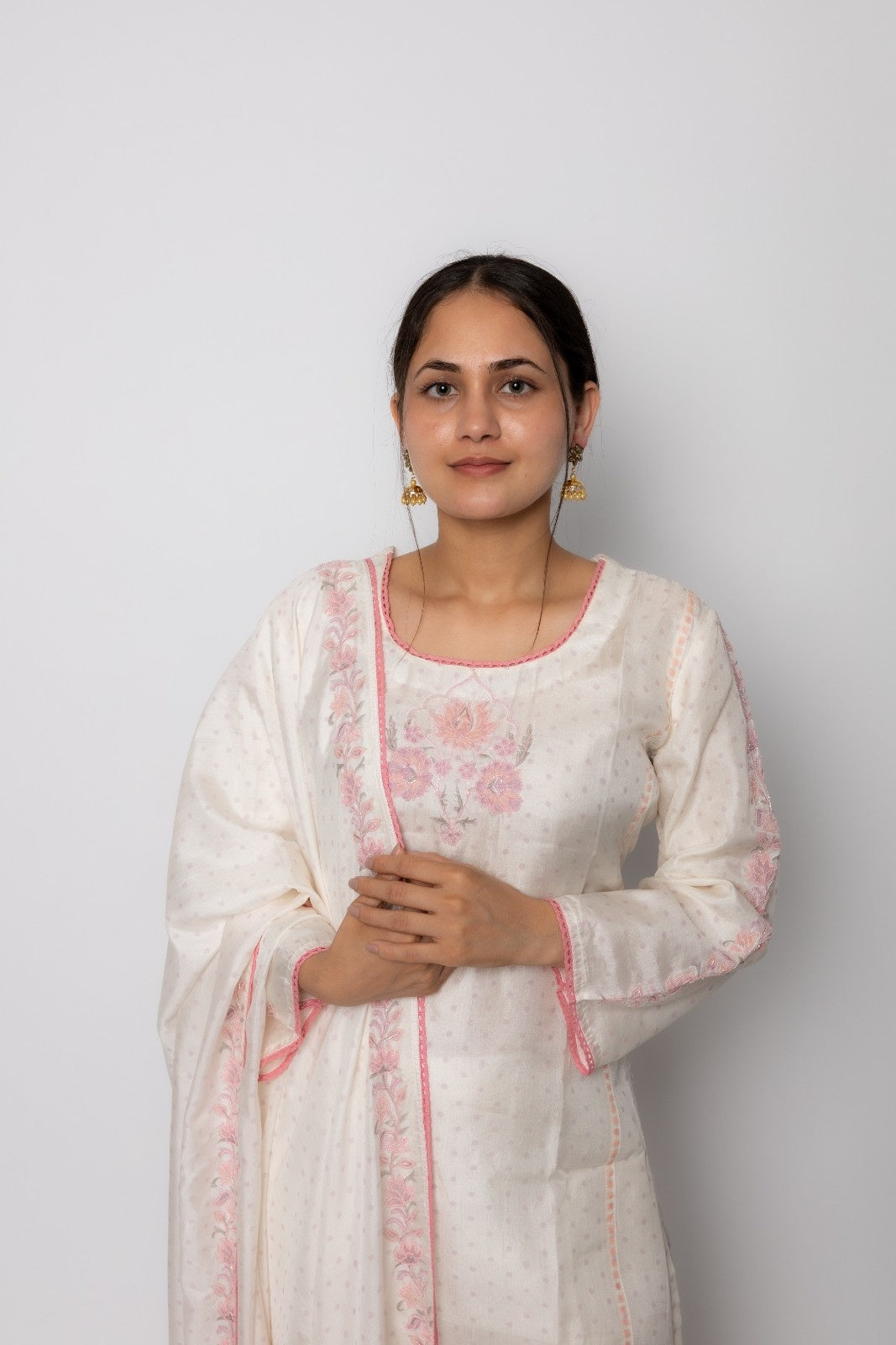 Nikkhat Silk Kurta Set