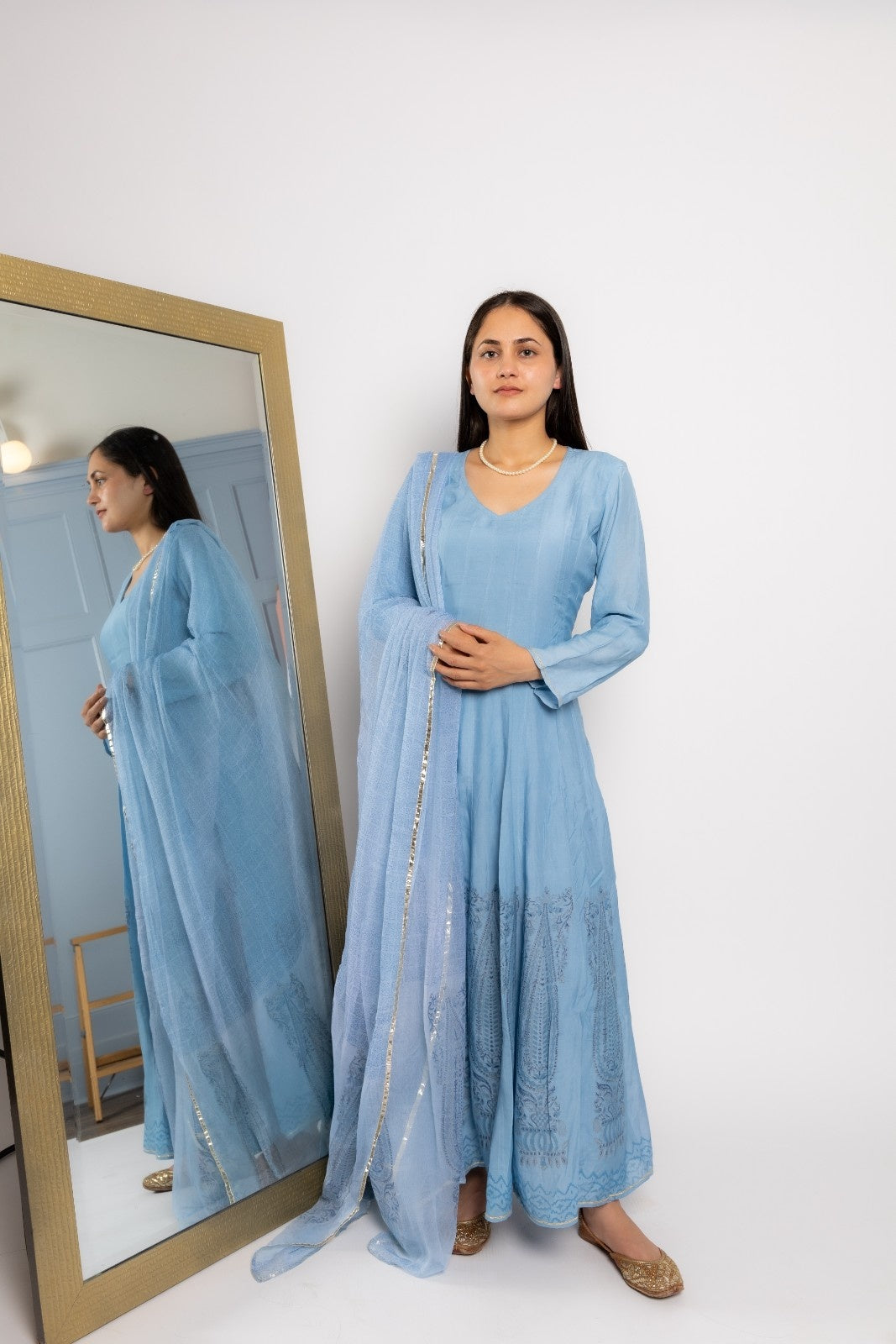 Gulbahar Anarkali Set