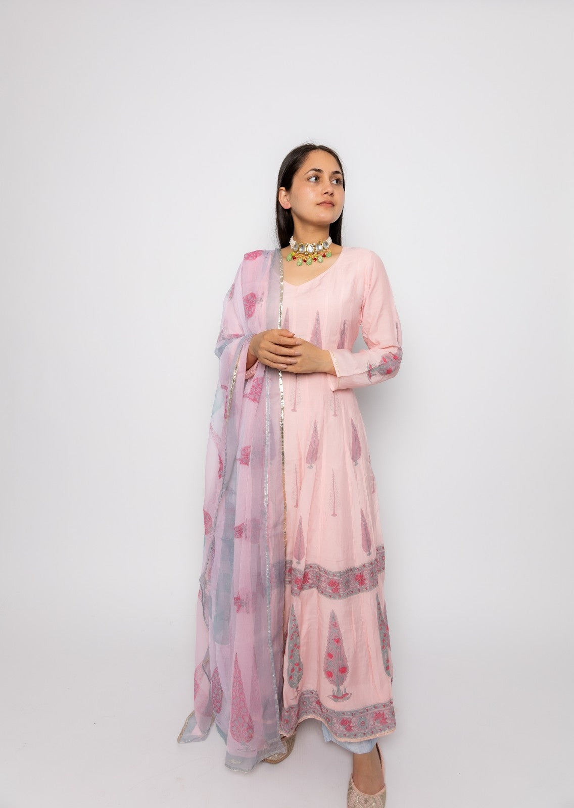Aaina Anarkali Set