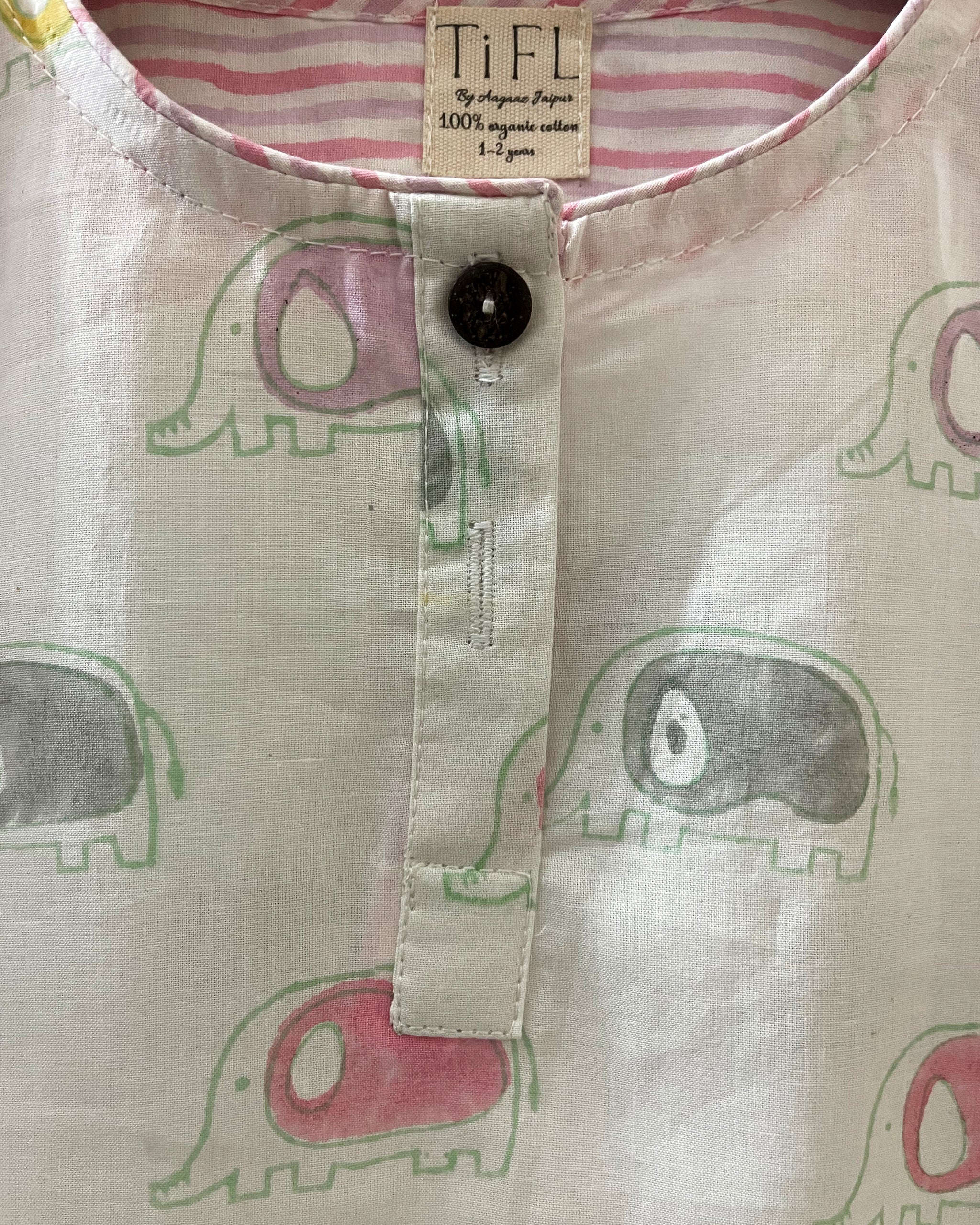 Casual kid wear with Majestic Elephant Print