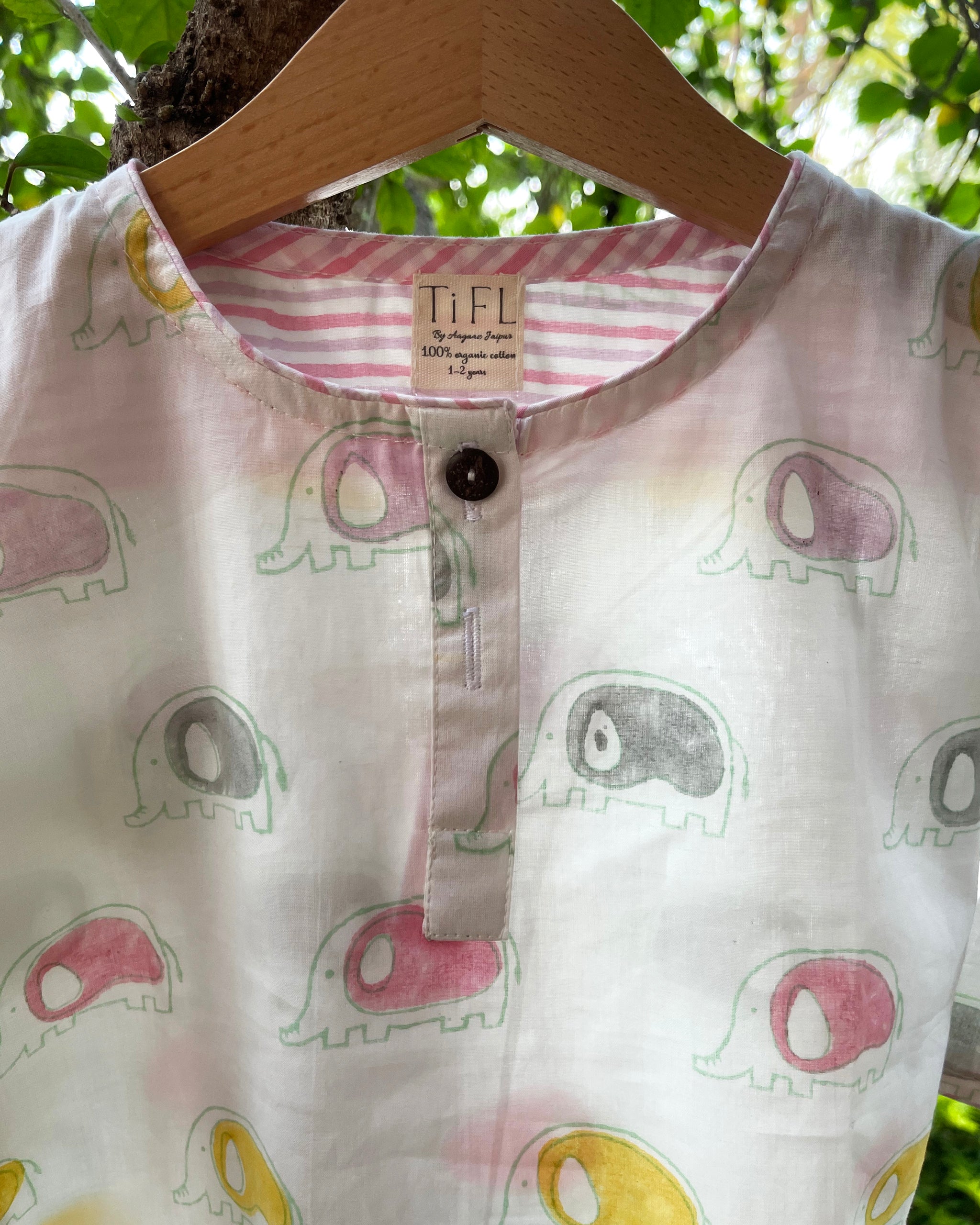 Casual kid wear with Majestic Elephant Print